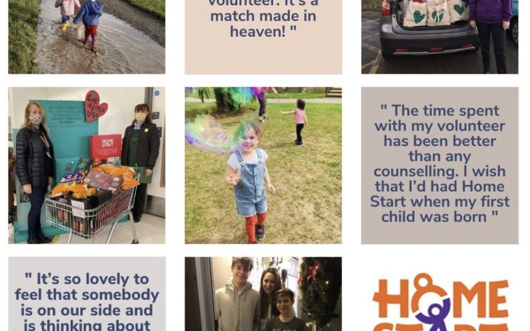 Our staff and volunteers continue to support families
